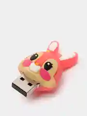 Розовый флешка "Зайчик", USB