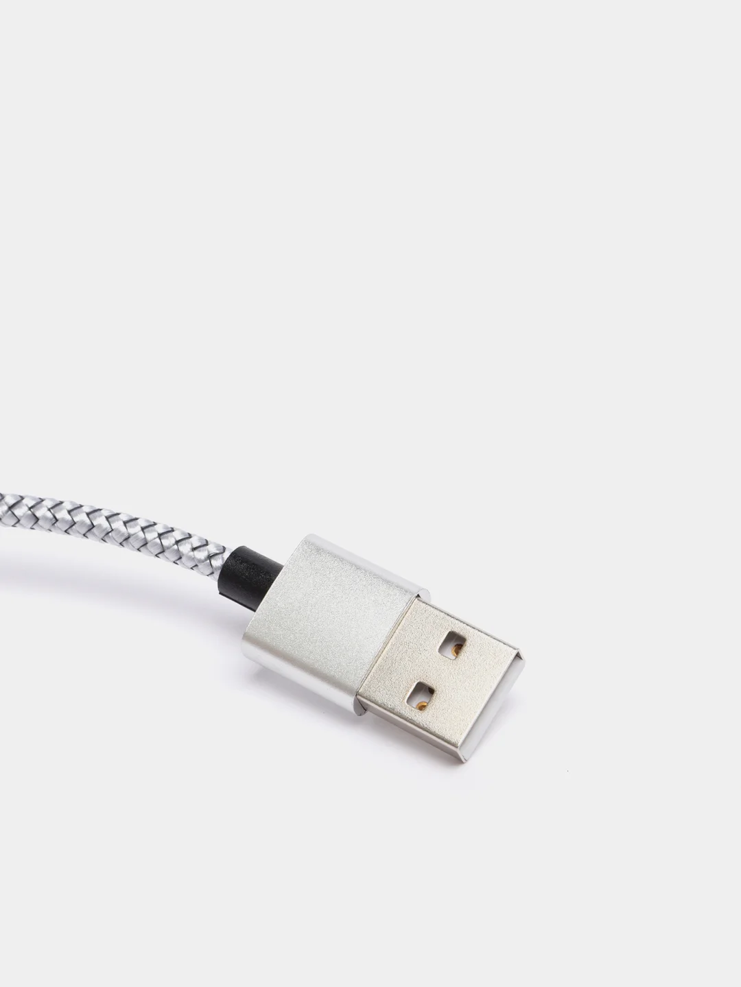 Серебряный магнитный кабель USB - micro USB, магнитный кабель micro usb, юсб провод,зарядник телефона