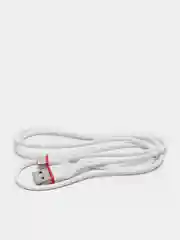 Белый кабель для зарядки TYPE-C Borofone BX17, ГИБКИЙ USB кабель 1м, 2.0A