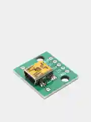 5 штук Гнездо mini-USB на макетной плате