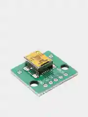 5 штук Гнездо mini-USB на макетной плате