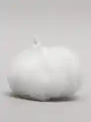 Белый мочалка  для тела "Шар цветной"
