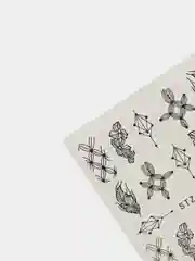 Аметистовый слайдеры для дизайна ногтей, стикеры-наклейки