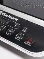 Черный плита индукционная Sakura SA-7157S, 2000 Вт