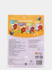 Лавандовый книга обучающая. Изучаем цифры / Изучаем буквы , 16 стр