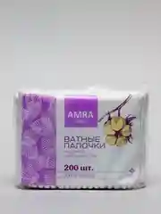 Ватные палочки АМРА, 200 штук