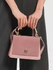 Розовый сумка женская через плечо