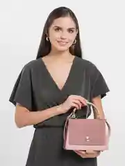Розовый сумка женская через плечо