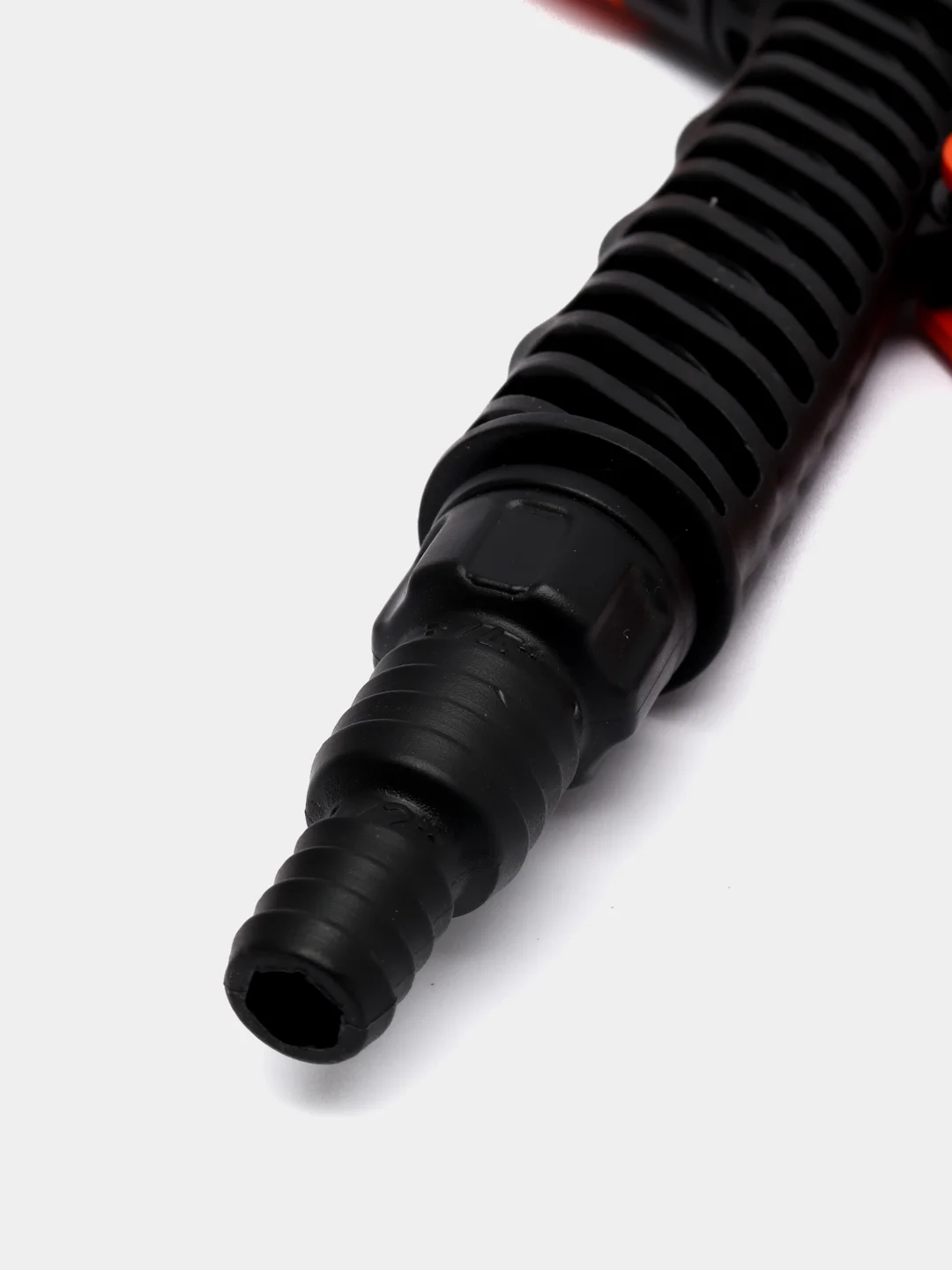 Оранжевый пистолет поливочный с фиксатором, 1/2"-3/4"
