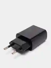 Черный сетевое зарядное устройство для телефона, 3 типа разъёма для Android, Type C,  iPhone