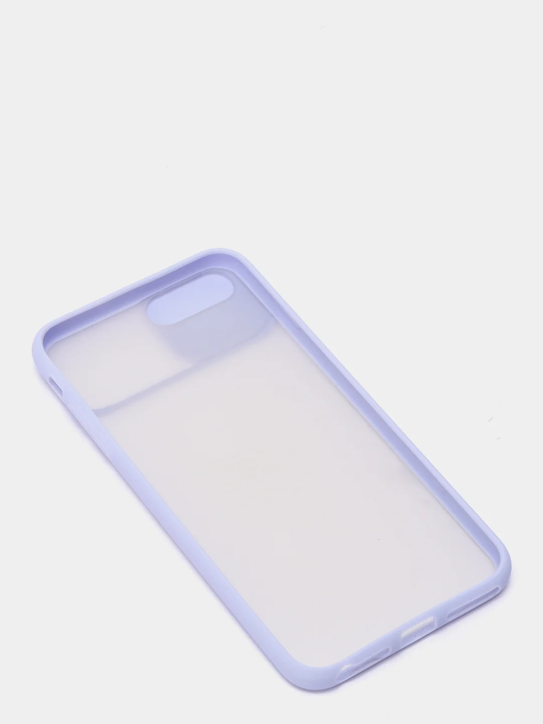 Лавандовый чехол с защитой для камеры на iPhone (Айфон) 6 Plus, 7, XS, 11 Pro Max, 12 mini, 13 Pro