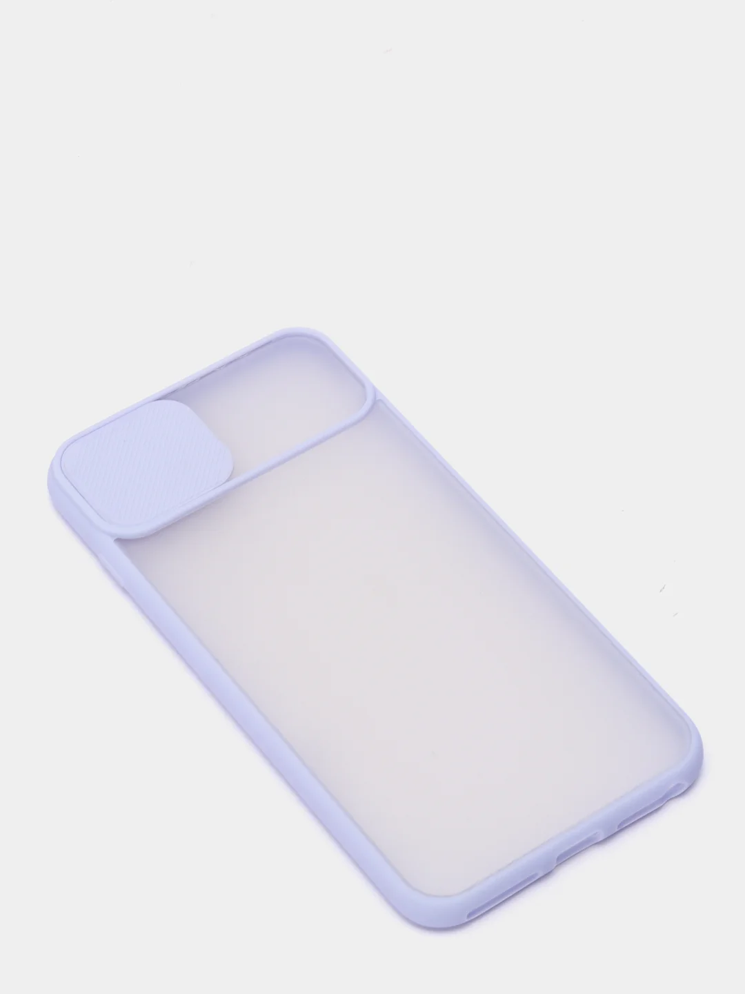 Лавандовый чехол с защитой для камеры на iPhone (Айфон) 6 Plus, 7, XS, 11 Pro Max, 12 mini, 13 Pro