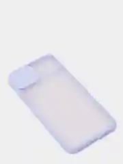 Лавандовый чехол с защитой для камеры на iPhone (Айфон) 6 Plus, 7, XS, 11 Pro Max, 12 mini, 13 Pro