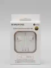 Белый наушники с микрофоном Borofone BM30