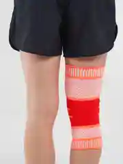 Оранжевый наколенник эластичный спортивный,бандаж на колено с 3D-поддержкой (суппорт)