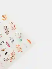 Лайм слайдеры для дизайна ногтей, стикеры-наклейки