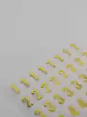Золотой стикеры цифры/ Наклейки цифры