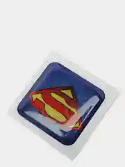 Синий 3d наклейки-стикеры на телефон Marvel SuperMan Супермэн Batman Бетмэн