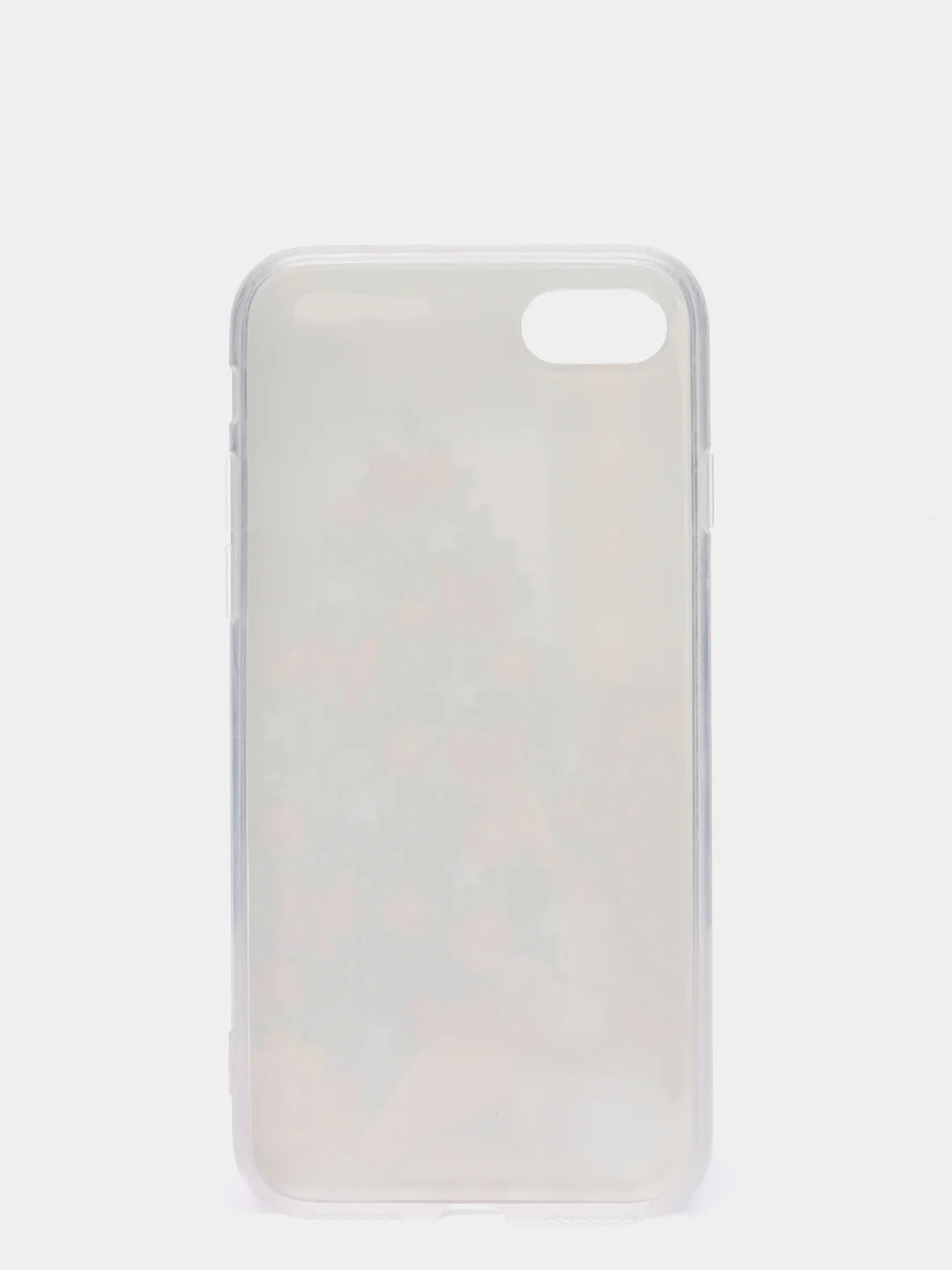 Золотой чехол iPhone 11, 12/ 12 Pro 6.1 mini, 7/ 8/ SE 2020, 5/ 5s /se 2016 с новогодним рисунком