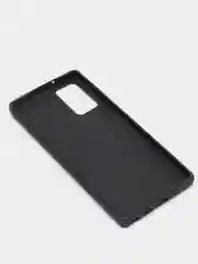 Черный чехол для Samsung Galaxy Note 20 (Самсунг Галакси Нот 20), силиконовый