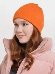 Оранжевый шапка женская, 13 цветов