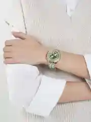 Небесно-голубой часы наручные, женские, цветные