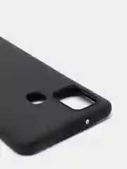 Чехол силиконовый Samsung Galaxy A21s, Самсунг Галакси А21с, черный