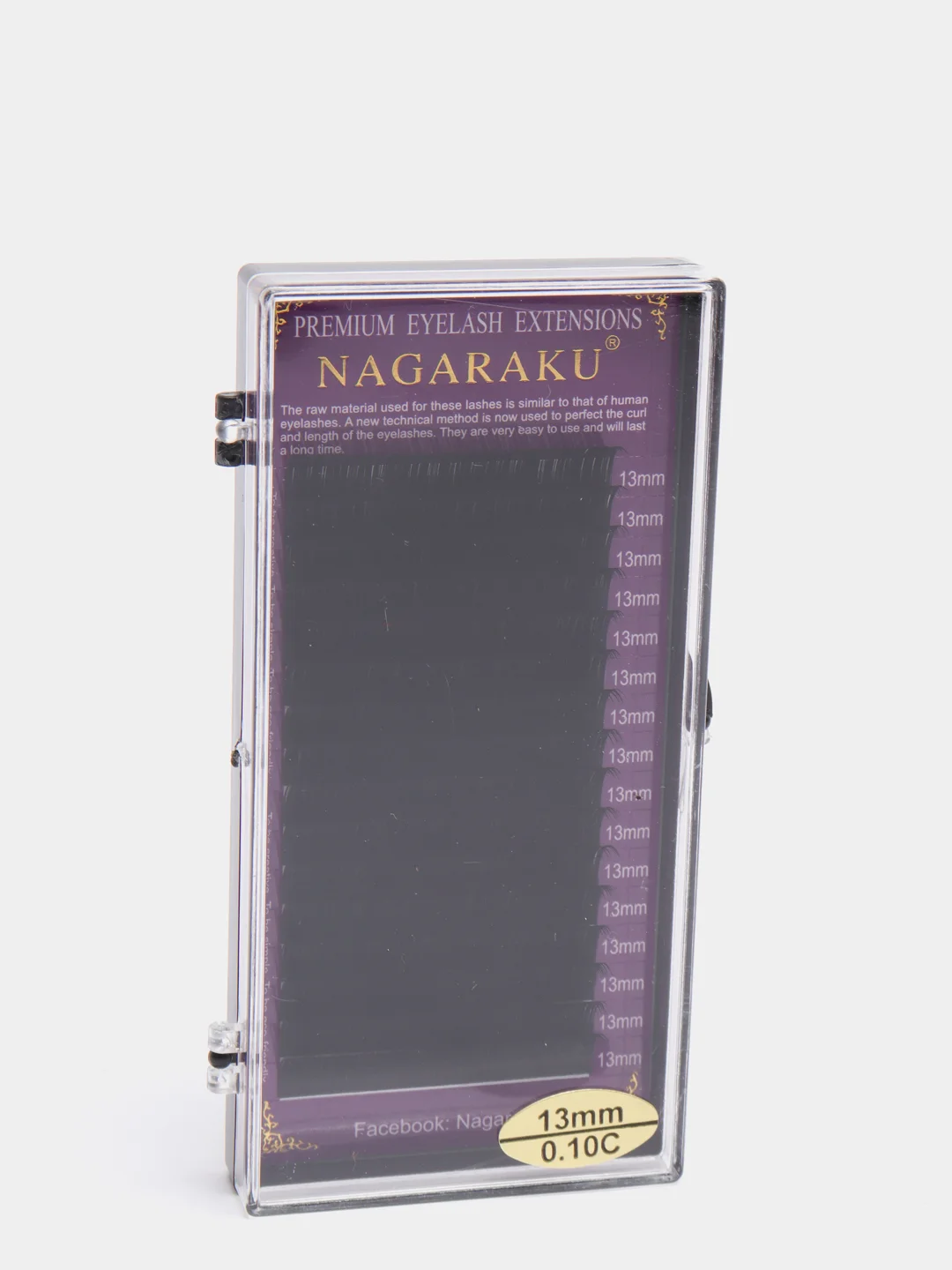 Ресницы для наращивания Nagaraku Нагараку 0.10, 16 линий