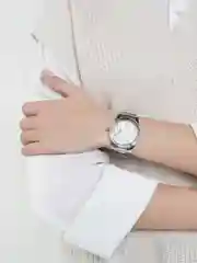 Серебряный женские наручные часы
