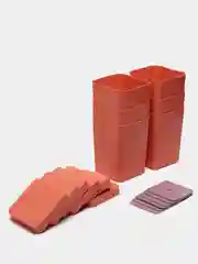 Терракотовый горшок для растений 6 шт