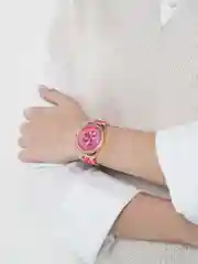 Фуксия часы наручные, женские, цветные
