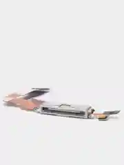 Шлейф iPhone 4, разъем зарядки, белый
