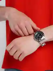 Серый мужские наручные  часы с циферблатом