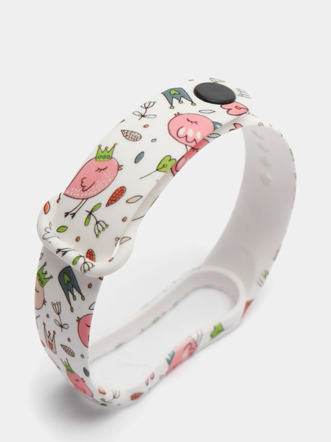 Белый ремешки для Xiaomi Mi Band 5 с рисунком