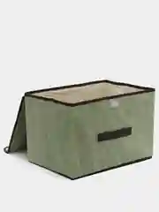 Бежевый складной ящик для хранения