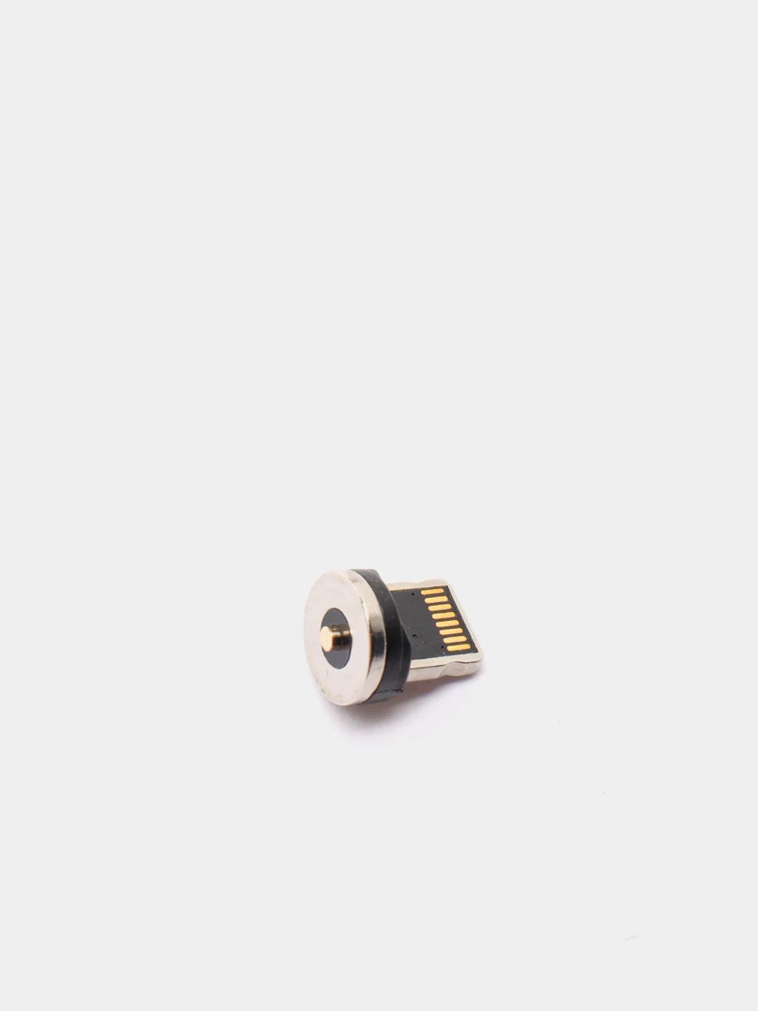 Золотой usb кабель магнитный 3 в 1, сменные разъемы MicroUSB,Type-C,Lightning для Android и iPhone