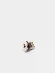 Золотой usb кабель магнитный 3 в 1, сменные разъемы MicroUSB,Type-C,Lightning для Android и iPhone
