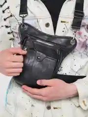 Черный мужская сумка через плечо