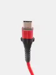 Красный usb кабель Twitch быстрый заряд Qualcomm 3.0 micro, type c, Apple lightning.