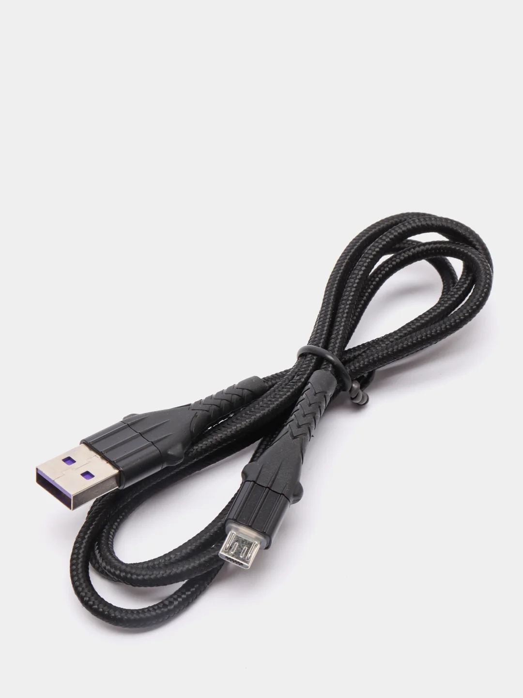 Черный usb кабель Twitch быстрый заряд Qualcomm 3.0 micro, type c, Apple lightning.