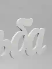 Белый деревянные слова для фотосессии