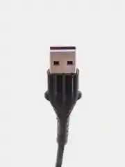 Черный usb кабель Twitch быстрый заряд Qualcomm 3.0 micro, type c, Apple lightning.