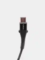 Черный usb кабель Twitch быстрый заряд Qualcomm 3.0 micro, type c, Apple lightning.