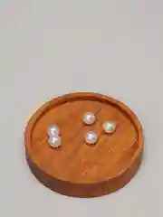 Бусины акрил, белые, без отверстий, 3 размера