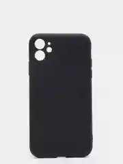 Черный чехол для iPhone 11 цветной матовый