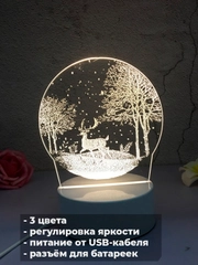 Акриловый ночник