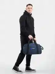 Синий спортивная сумка Rusco Sport для фитнеса, 25,5х45х19 см