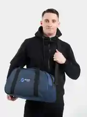 Синий спортивная сумка Rusco Sport для фитнеса, 25,5х45х19 см