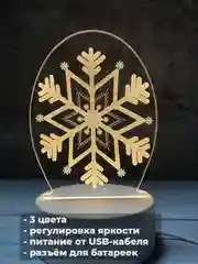 Фуксия акриловый ночник