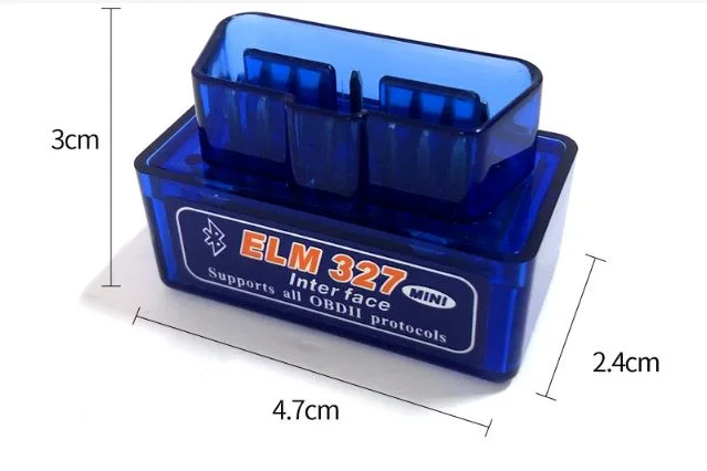 Автосканер для диагностики iOS и android OBD2 ELM327 v2.1 Bluetooth, автосканер